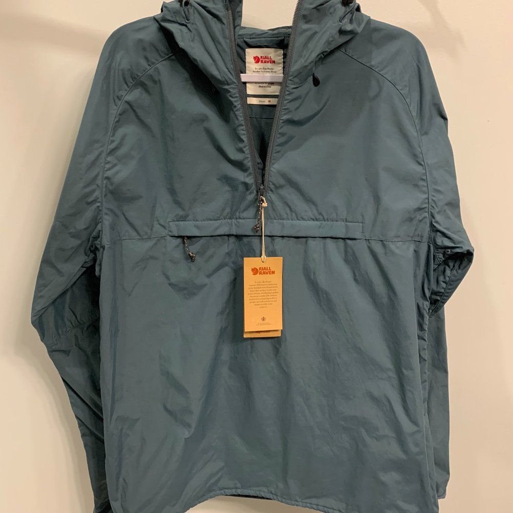 Fjallraven High Coast Wind Anorak Jacket - Men's Medium Teal